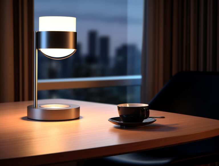 Cordless table lamp