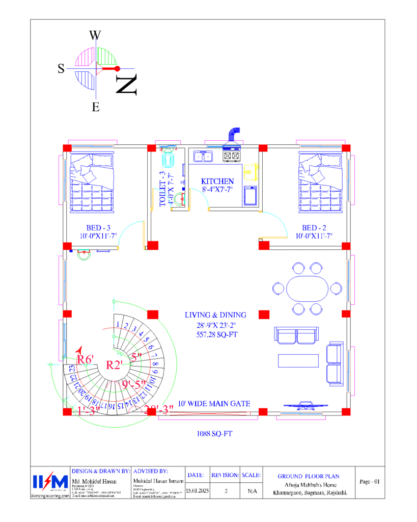 Floor Plan ( Duplex )