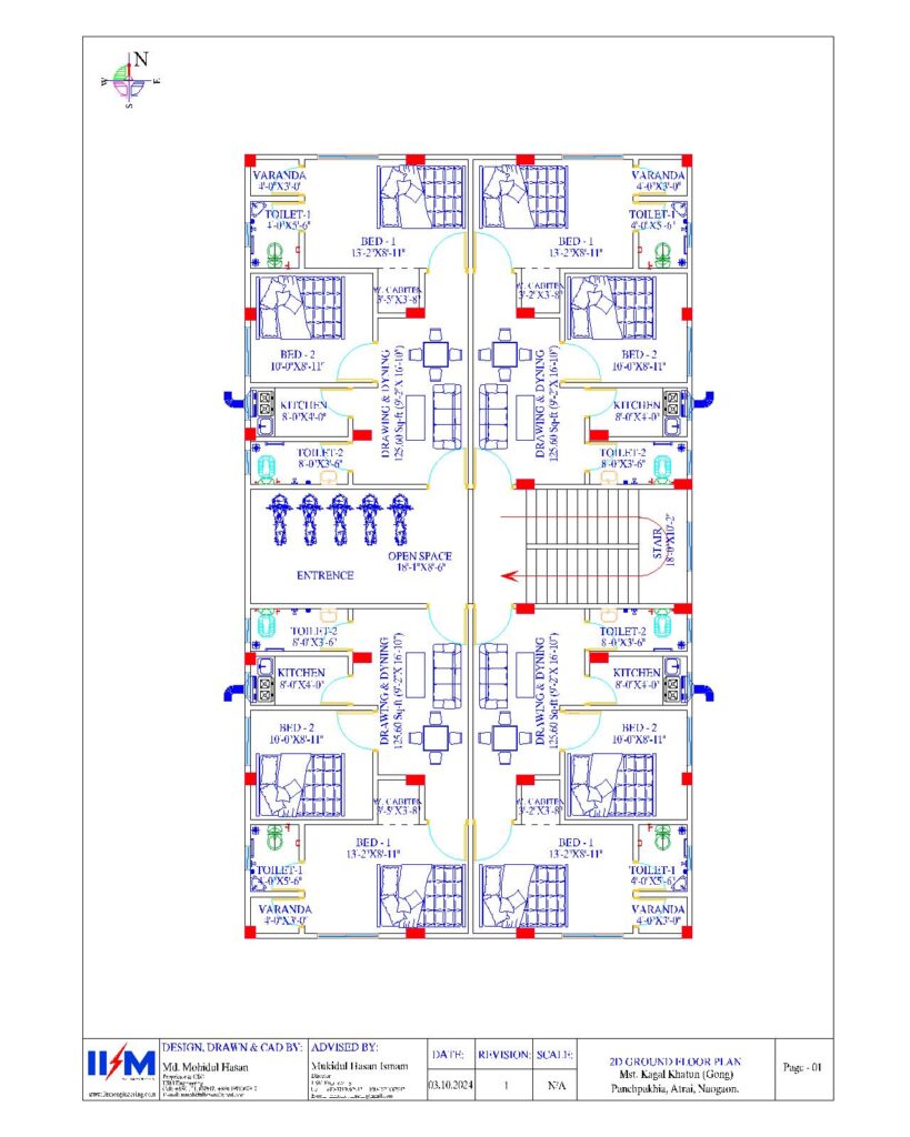 Floor Plan 2400 sq ft