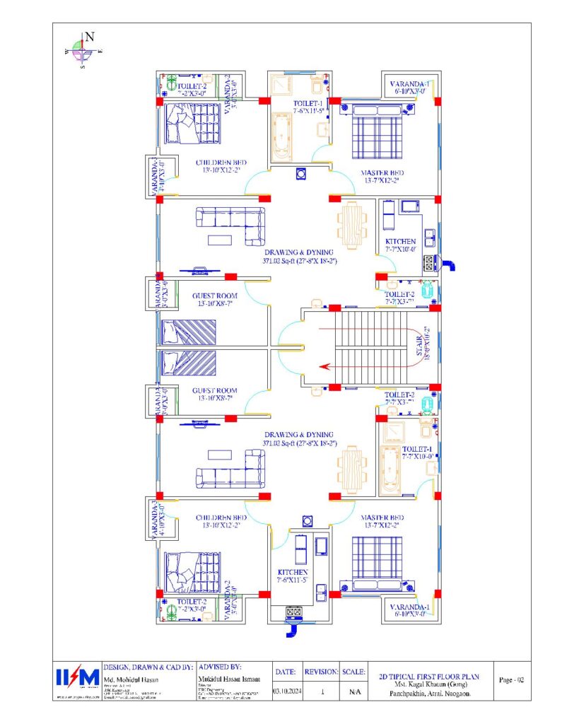 Floor Plan 2400 sq ft